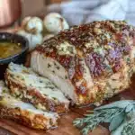 herb butter roasted turkey breast for two - featured image