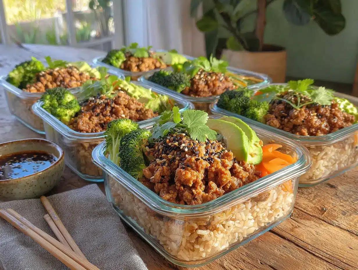 high school meal prep lunch bowls preparation steps