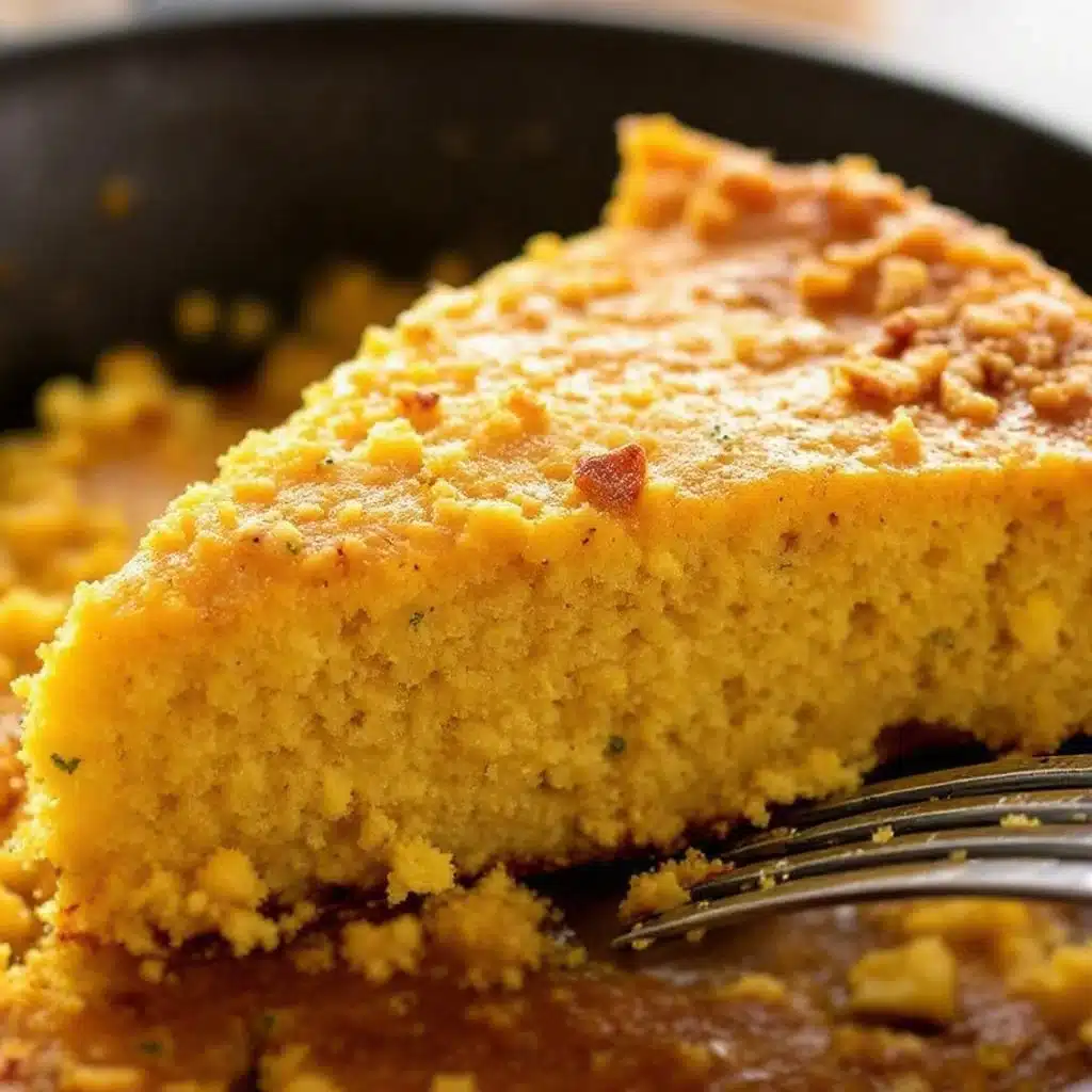 honey butter skillet cornbread - featured image