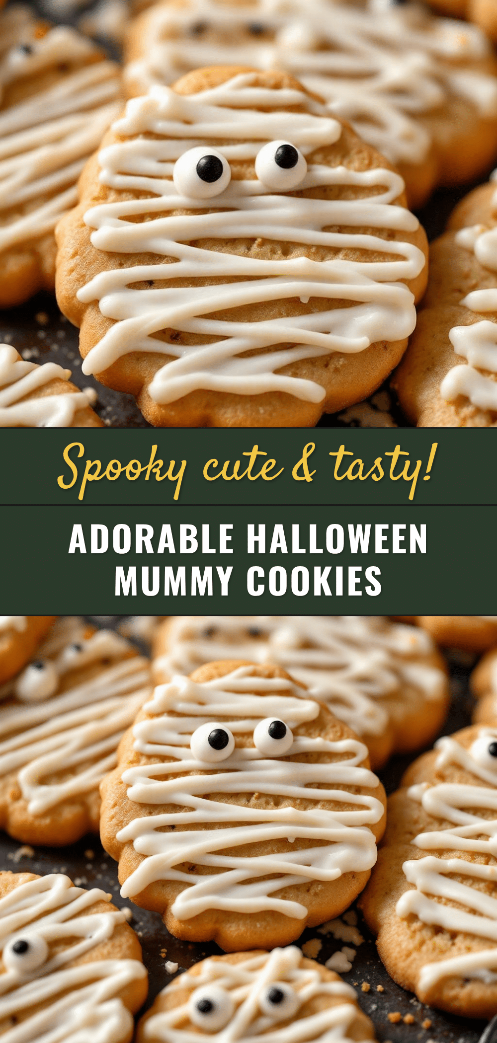 Mummy sugar cookies recipe