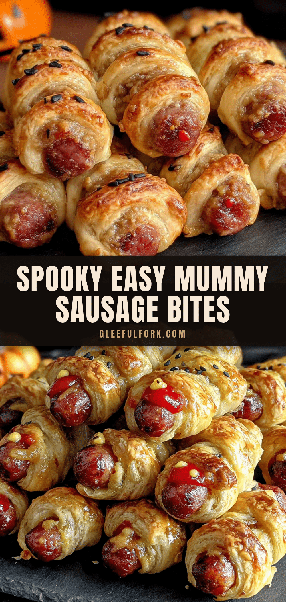 mummy wrapped sausage bites recipe