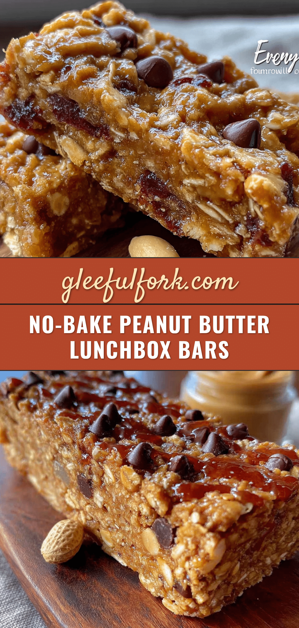 no-bake peanut butter granola bars recipe