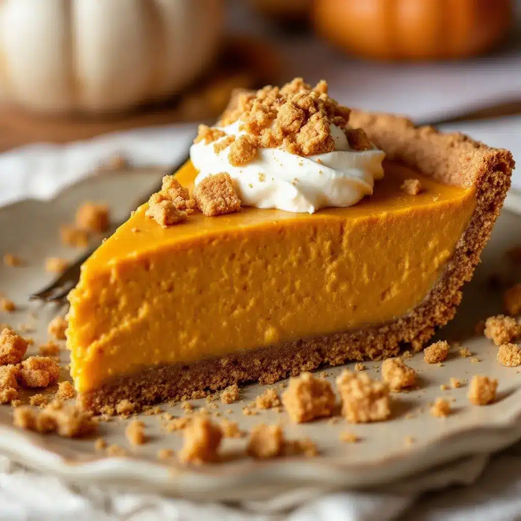 no-bake pumpkin pie preparation steps