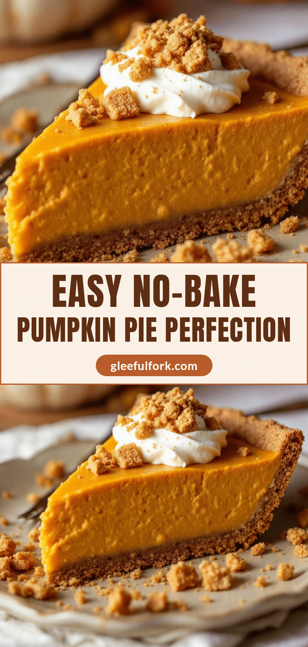 no-bake pumpkin pie recipe