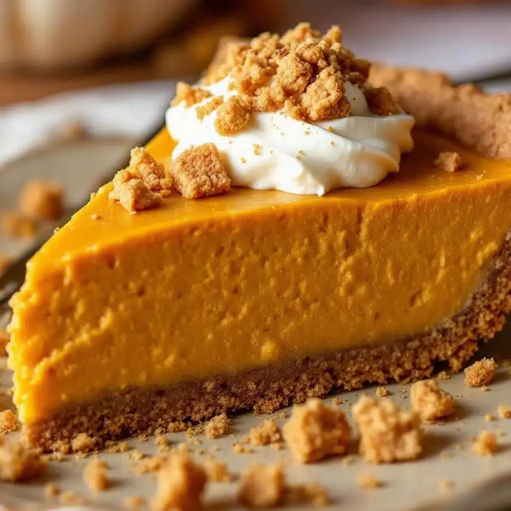 no-bake pumpkin pie - featured image