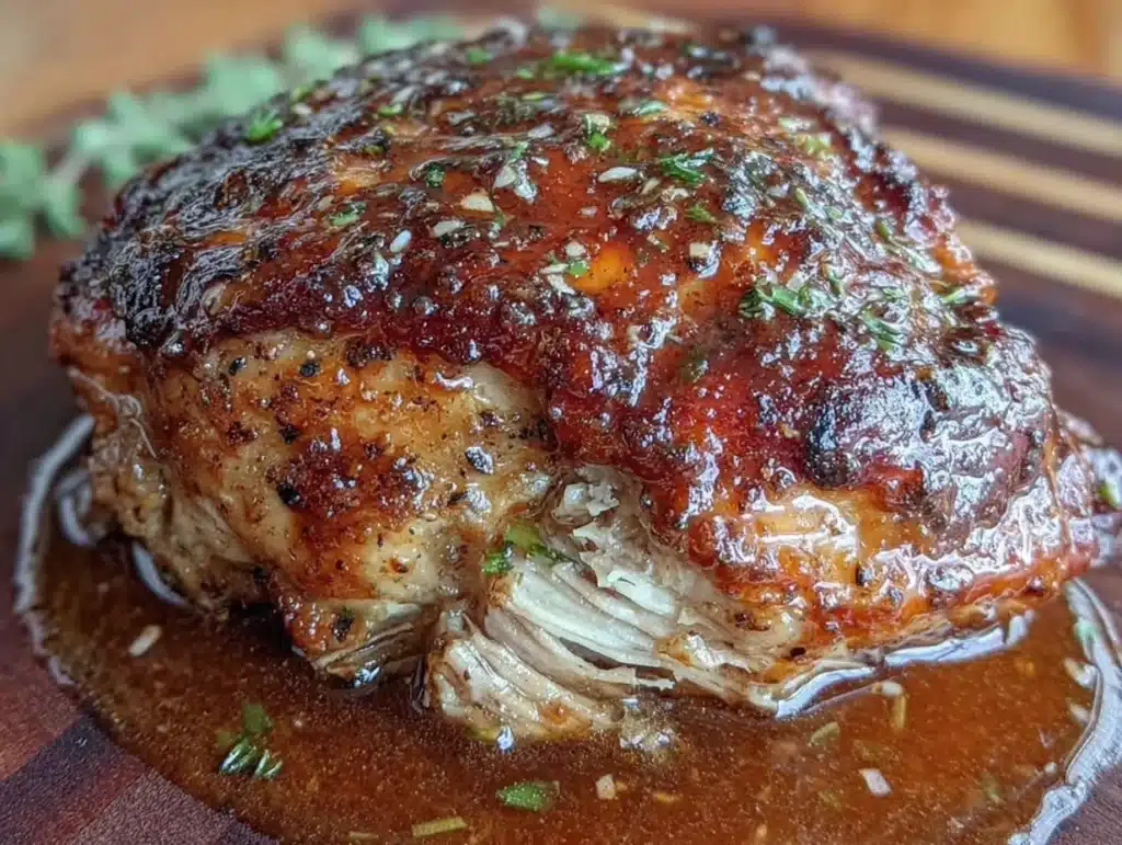 overnight crockpot chicken breast - featured image