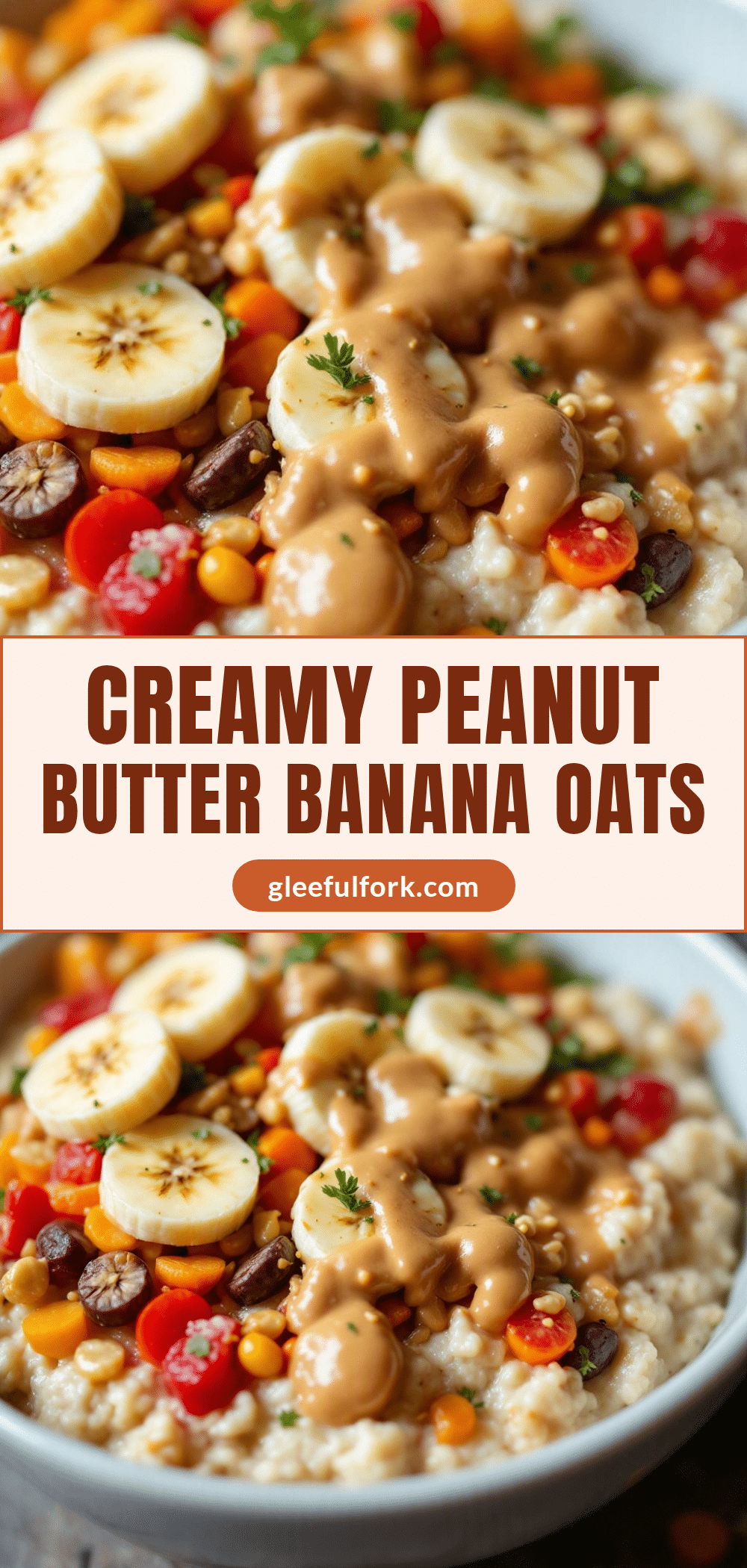 peanut butter banana overnight oats recipe