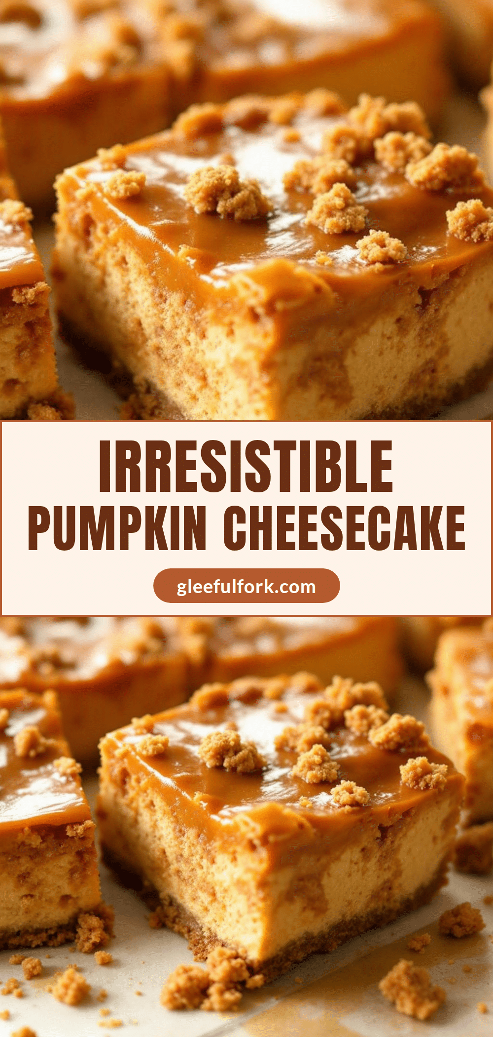pumpkin cheesecake bars recipe