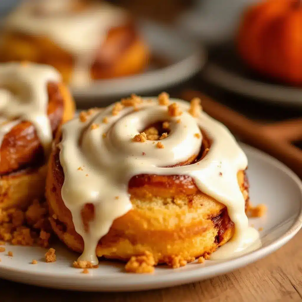 pumpkin cinnamon rolls preparation steps