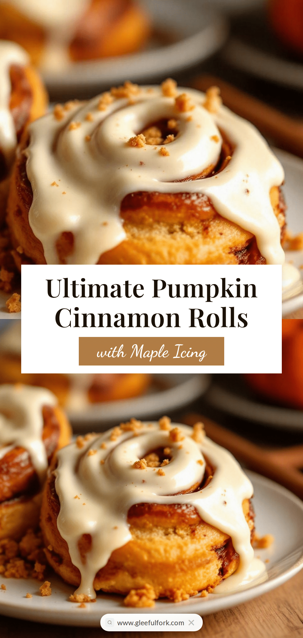 pumpkin cinnamon rolls recipe