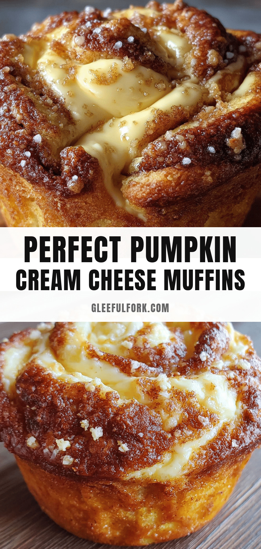 pumpkin cream cheese swirl muffins recipe
