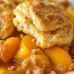 Southern peach cobbler - featured image