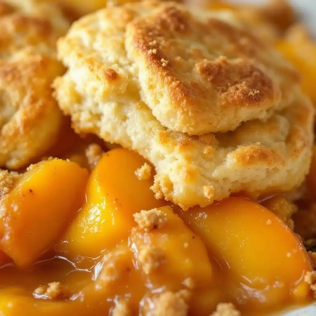 Southern peach cobbler - featured image