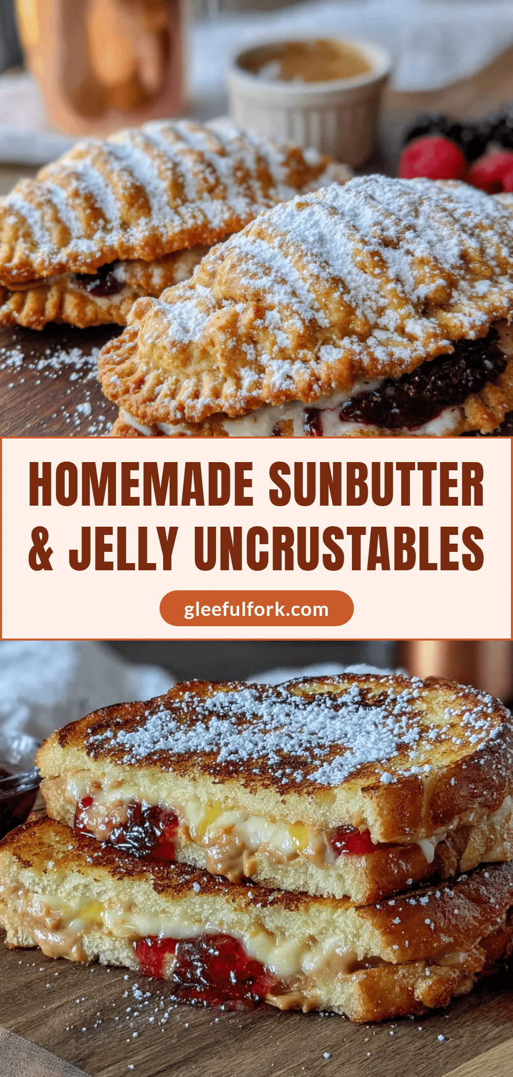 sunbutter and jelly uncrustables recipe
