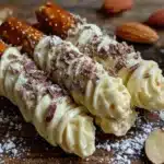 white chocolate witch finger pretzels - featured image