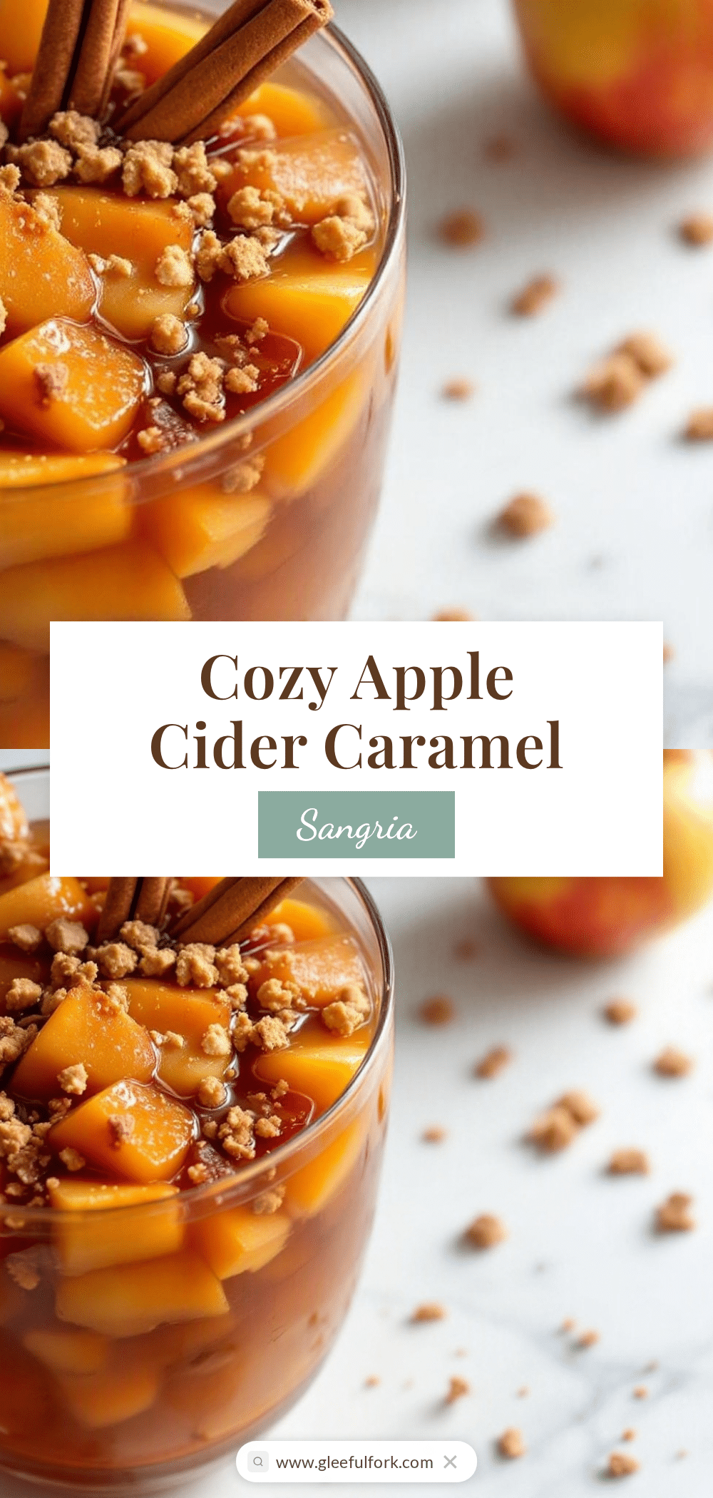 apple cider caramel sangria recipe