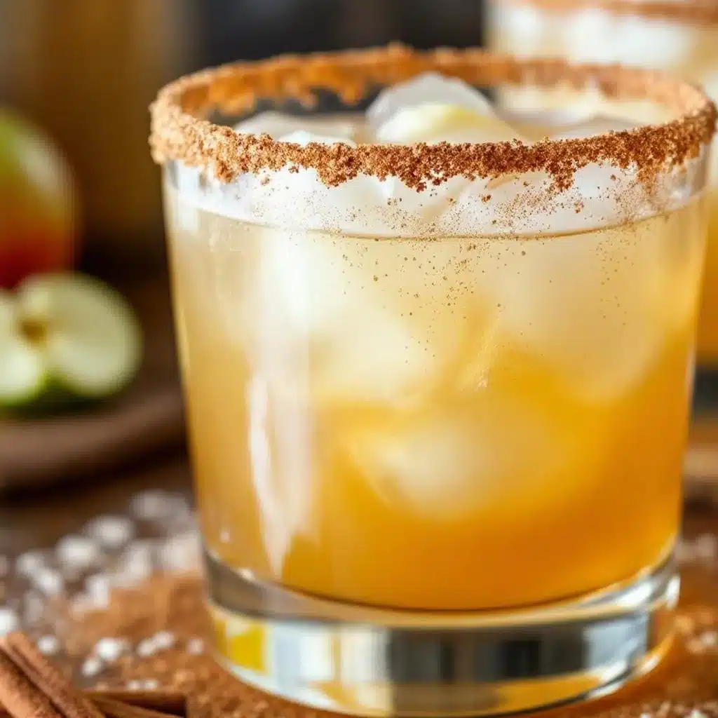 apple cider margarita - featured image
