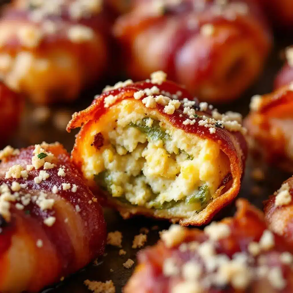bacon-wrapped jalapeno popper bites - featured image