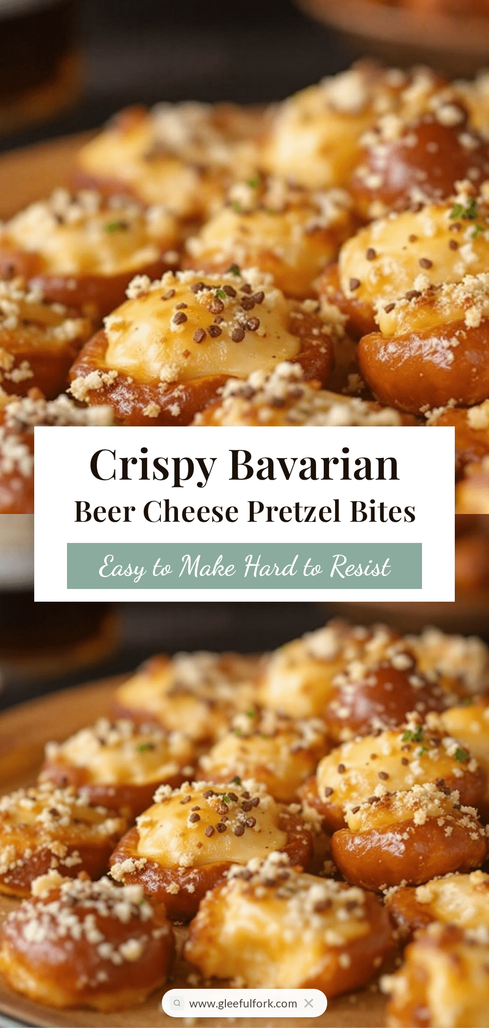 Bavarian Beer Cheese Pretzel Bites recipe