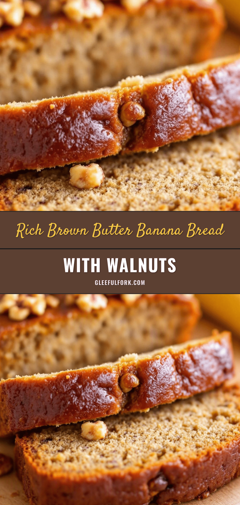 brown butter banana bread recipe