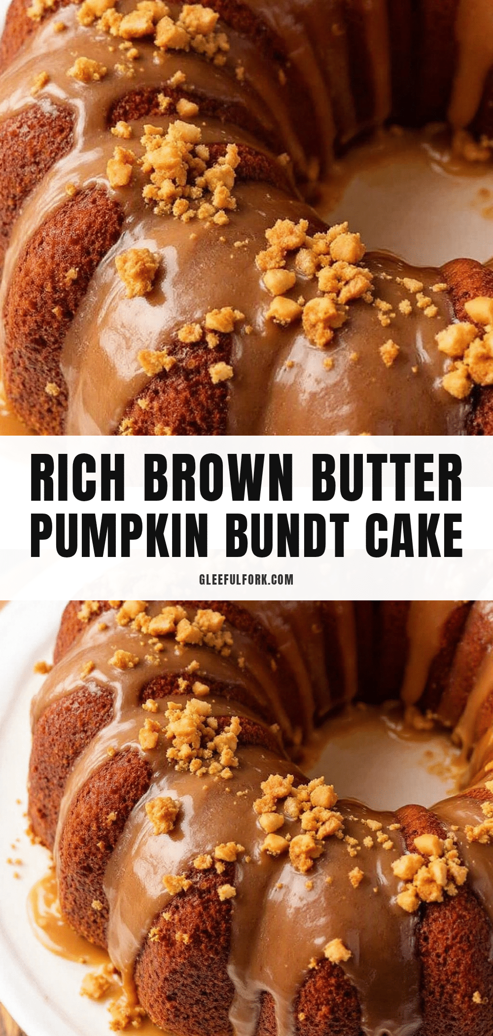 brown butter pumpkin bundt cake recipe