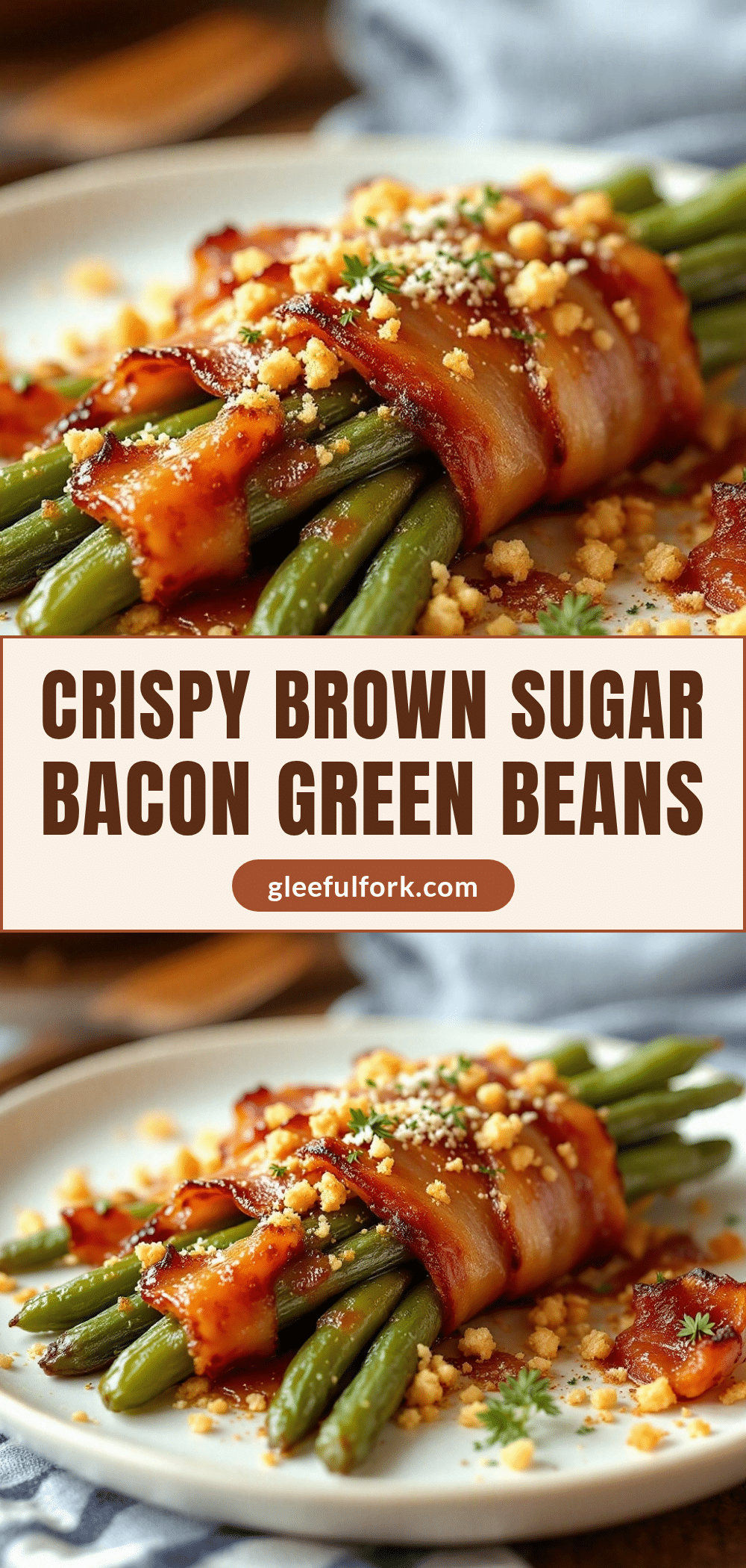 brown sugar bacon-wrapped green beans recipe