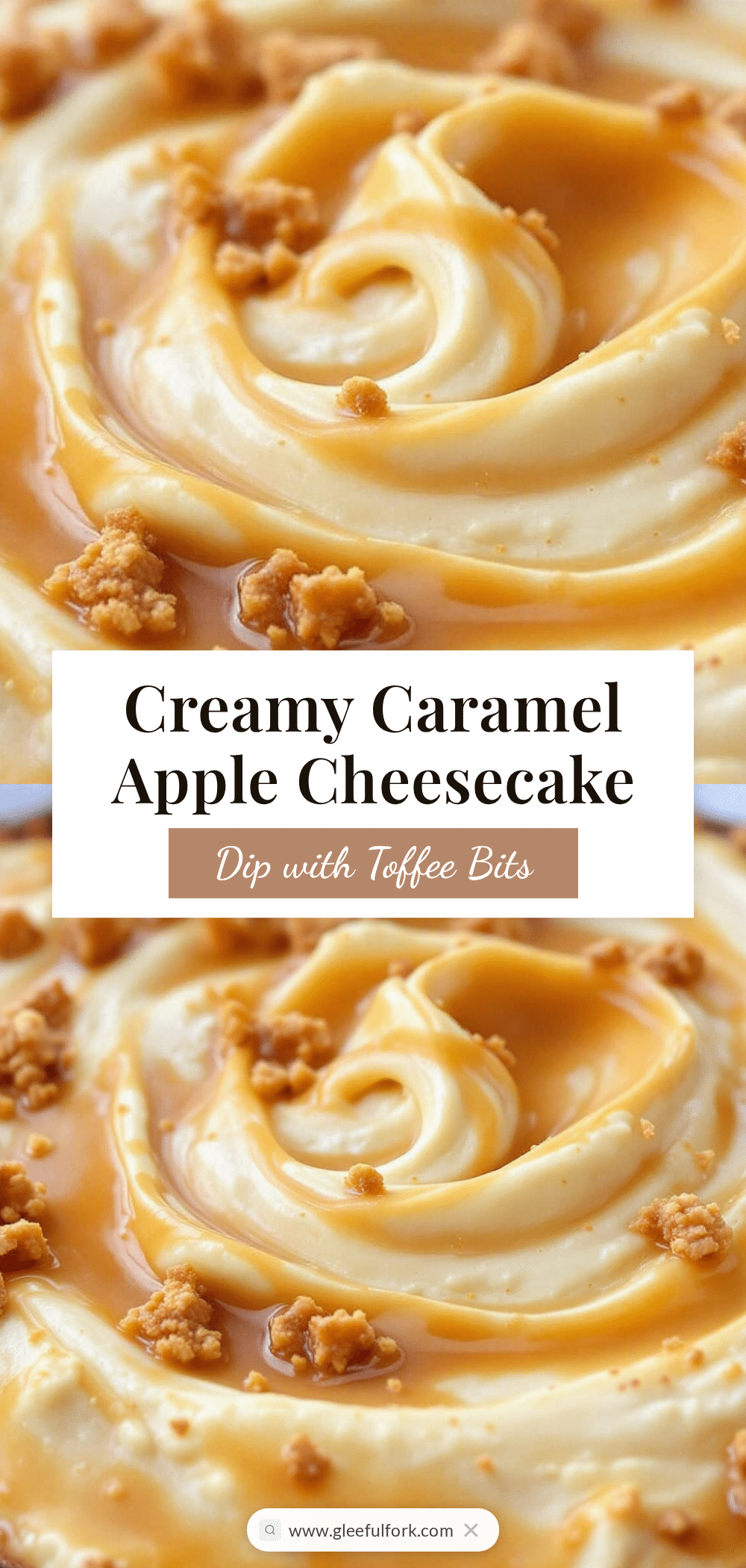 caramel apple cheesecake dip recipe