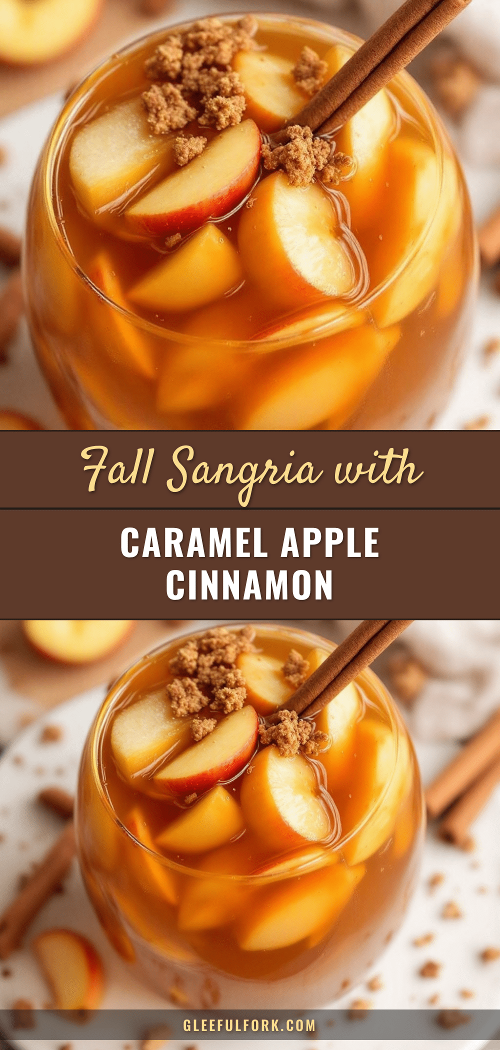 caramel apple sangria recipe