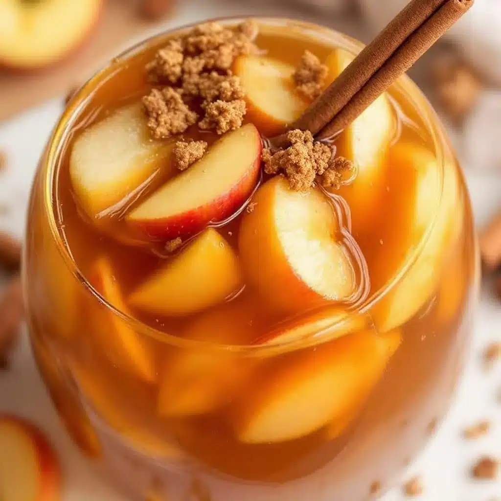 caramel apple sangria - featured image