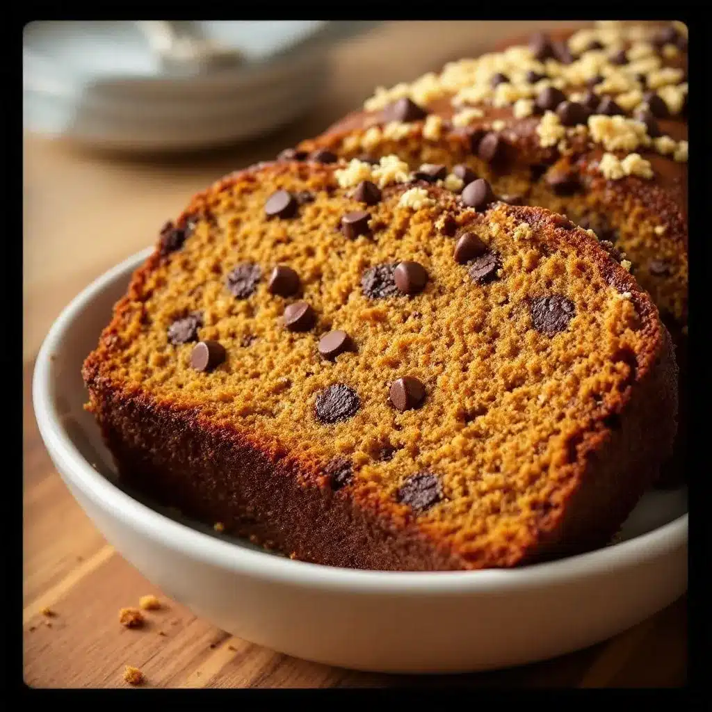 chocolate chip pumpkin bread preparation steps