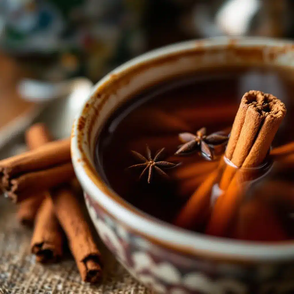 Cozy Wassail with Cinnamon & Cloves preparation steps