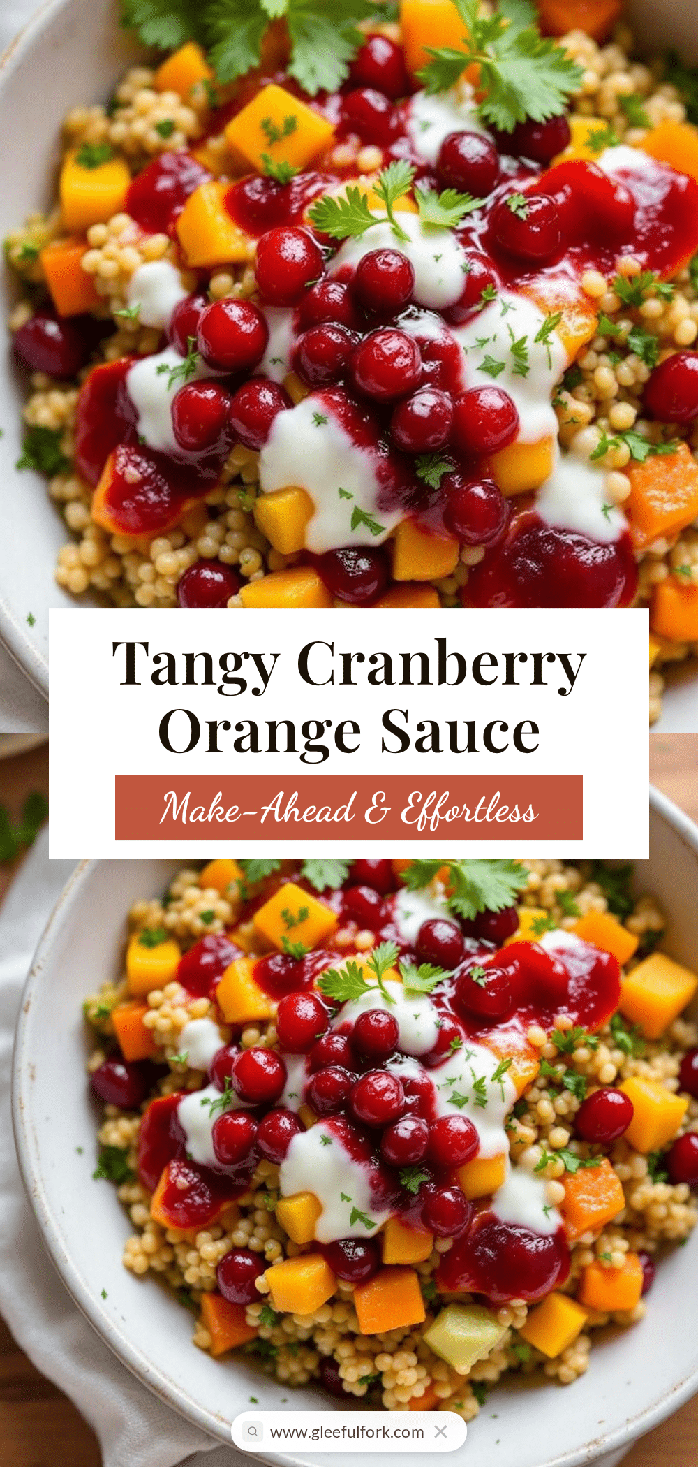 cranberry orange sauce recipe
