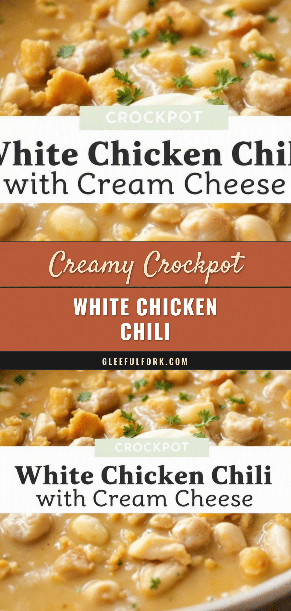 creamy crockpot white chicken chili with cream cheese recipe