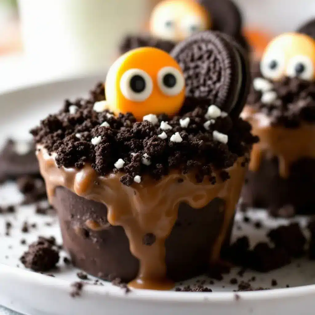 creamy graveyard dirt cups preparation steps