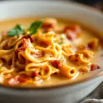 creamy lasagna soup - featured image