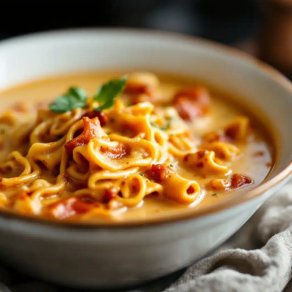 creamy lasagna soup preparation steps