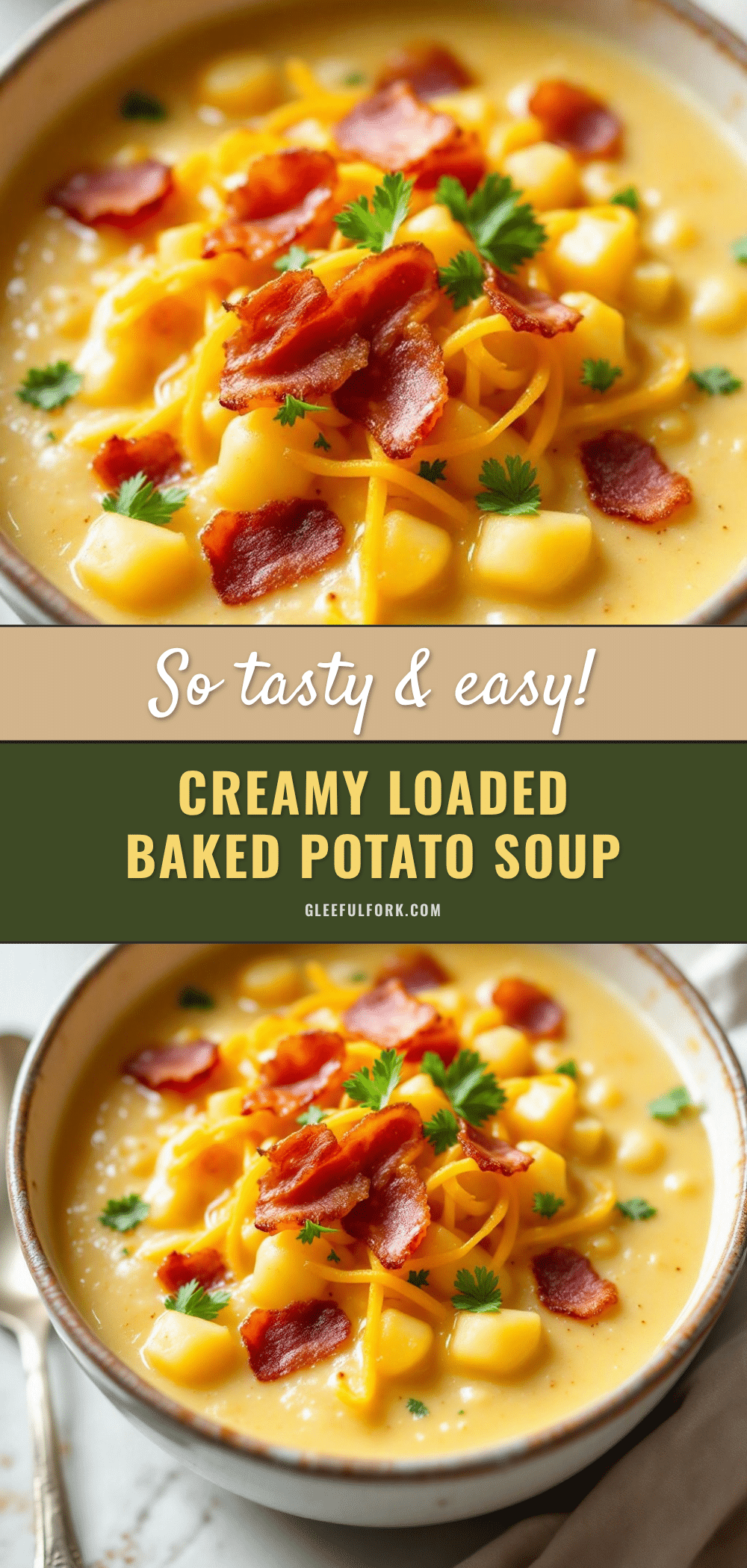 creamy loaded baked potato soup recipe