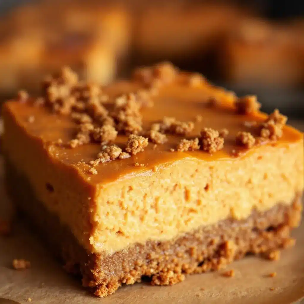 creamy pumpkin cheesecake bars preparation steps