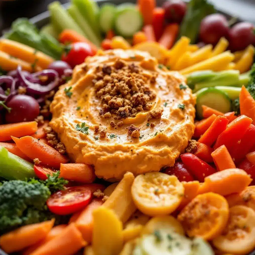creamy ranch pumpkin dip preparation steps