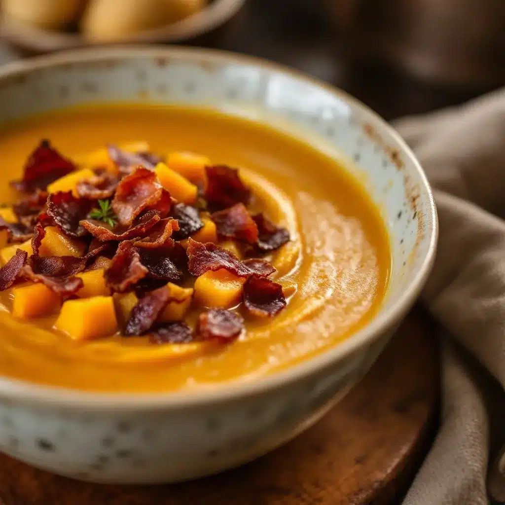 creamy roasted butternut squash soup preparation steps