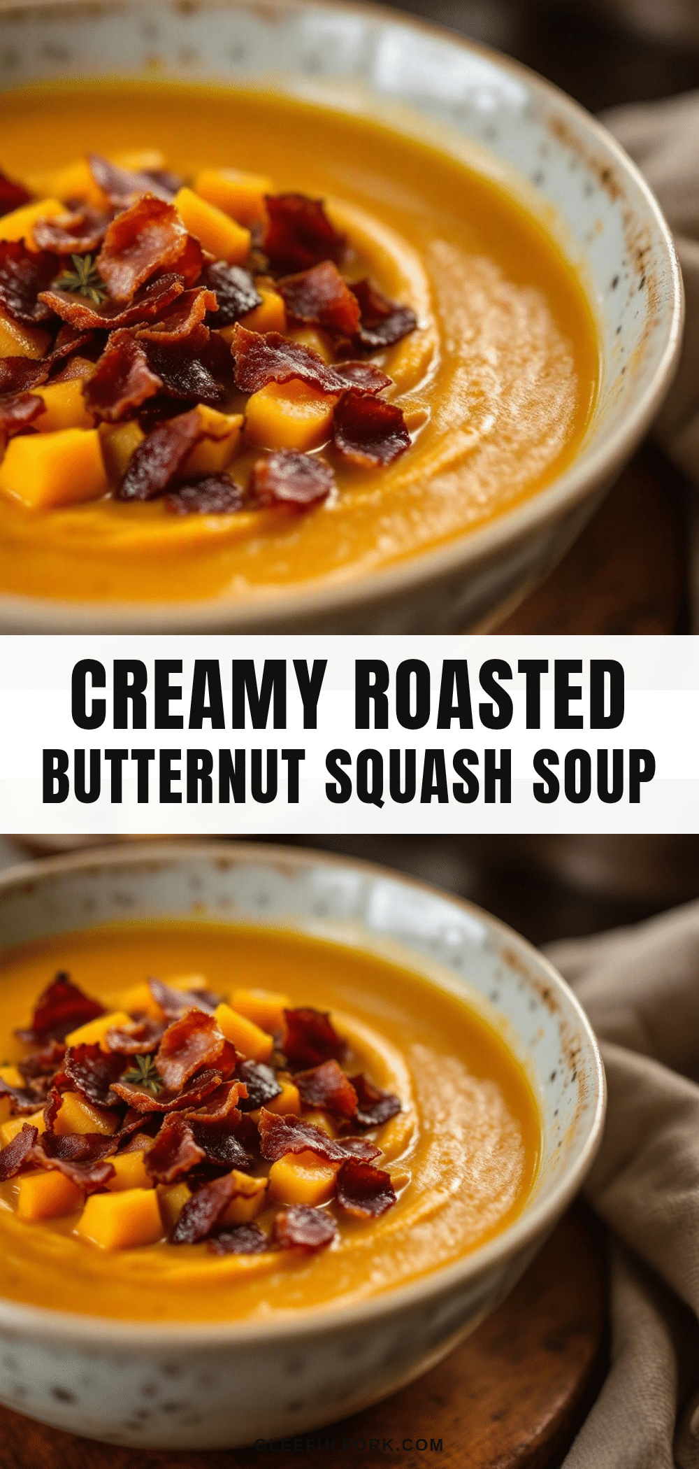 creamy roasted butternut squash soup recipe