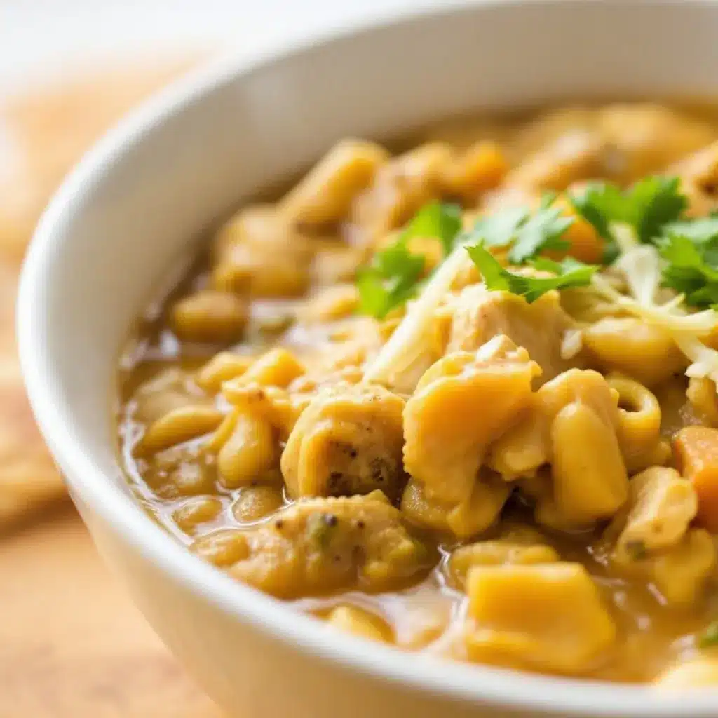 creamy slow cooker white chicken chili preparation steps