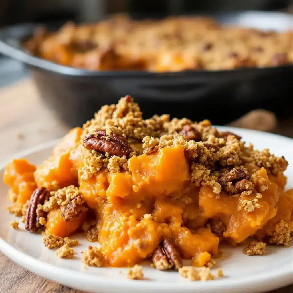 creamy sweet potato casserole preparation steps