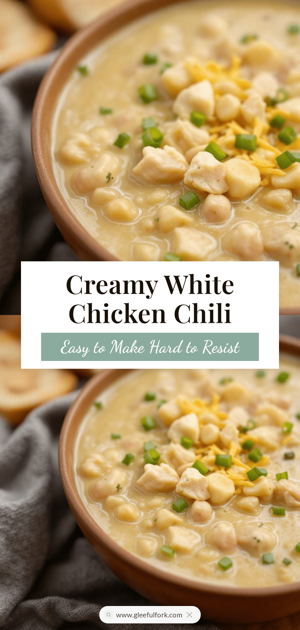 creamy white chicken chili recipe