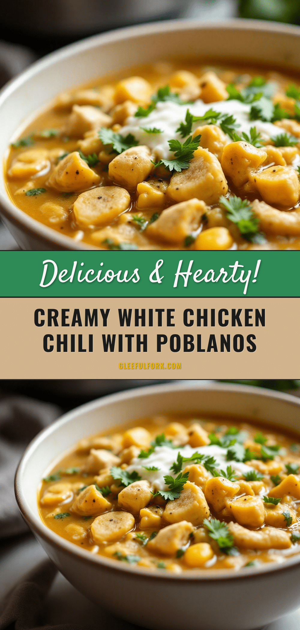 creamy white chicken chili recipe