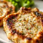 crispy air fryer pork chops - featured image