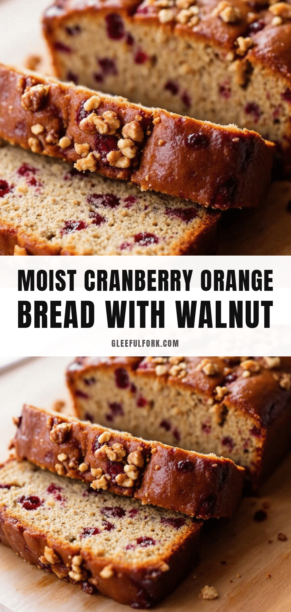 crispy cranberry orange bread recipe