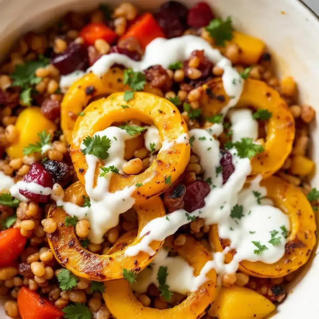 crispy maple roasted delicata squash rings preparation steps