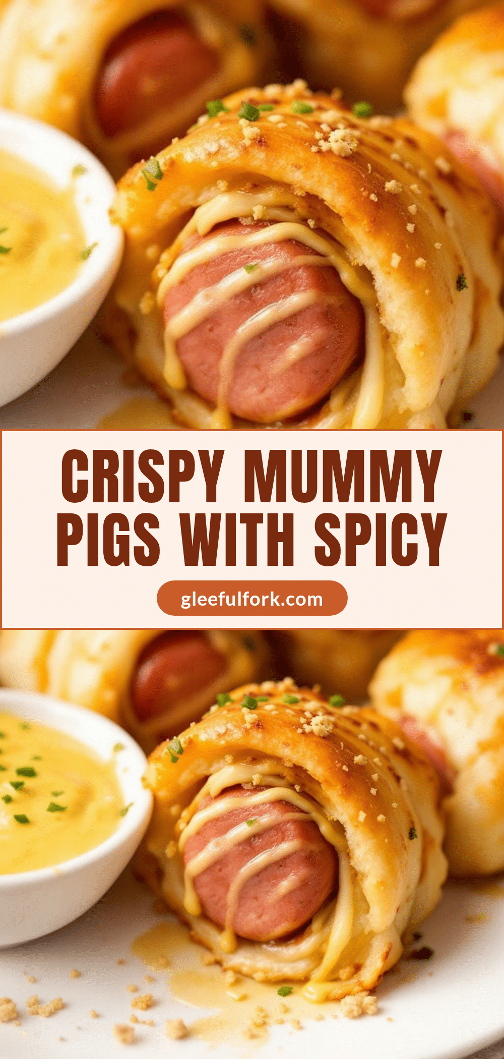 Crispy Mummy Pigs in a Blanket recipe