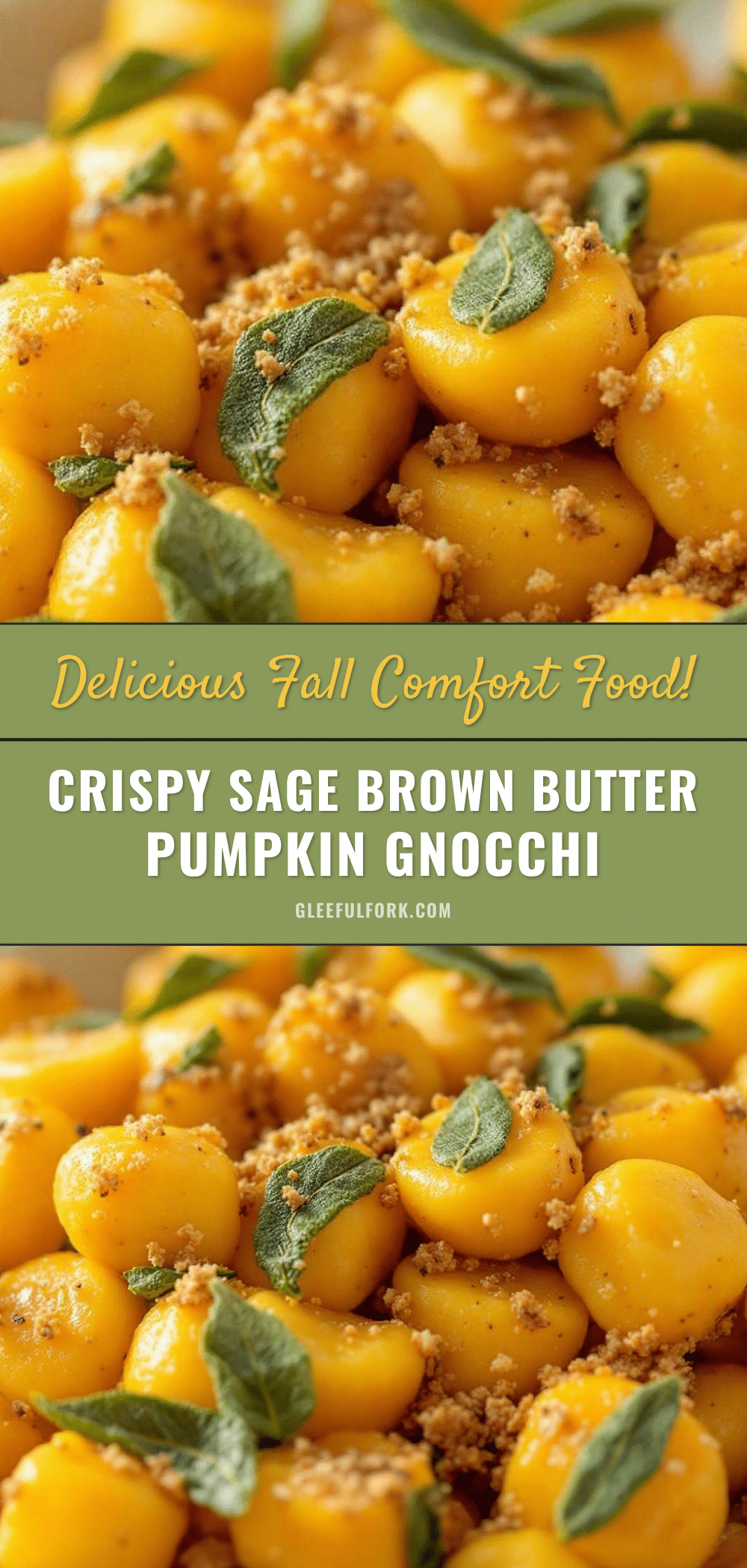 crispy sage brown butter pumpkin gnocchi recipe
